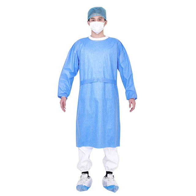 Rhycomme LEVEL 4 SSMMS+Micro Disposable Blue Surgical Gown