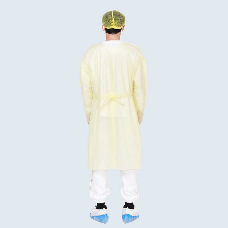 Rhycomme Disposable Dental SMS Isolation Gown for Doctors