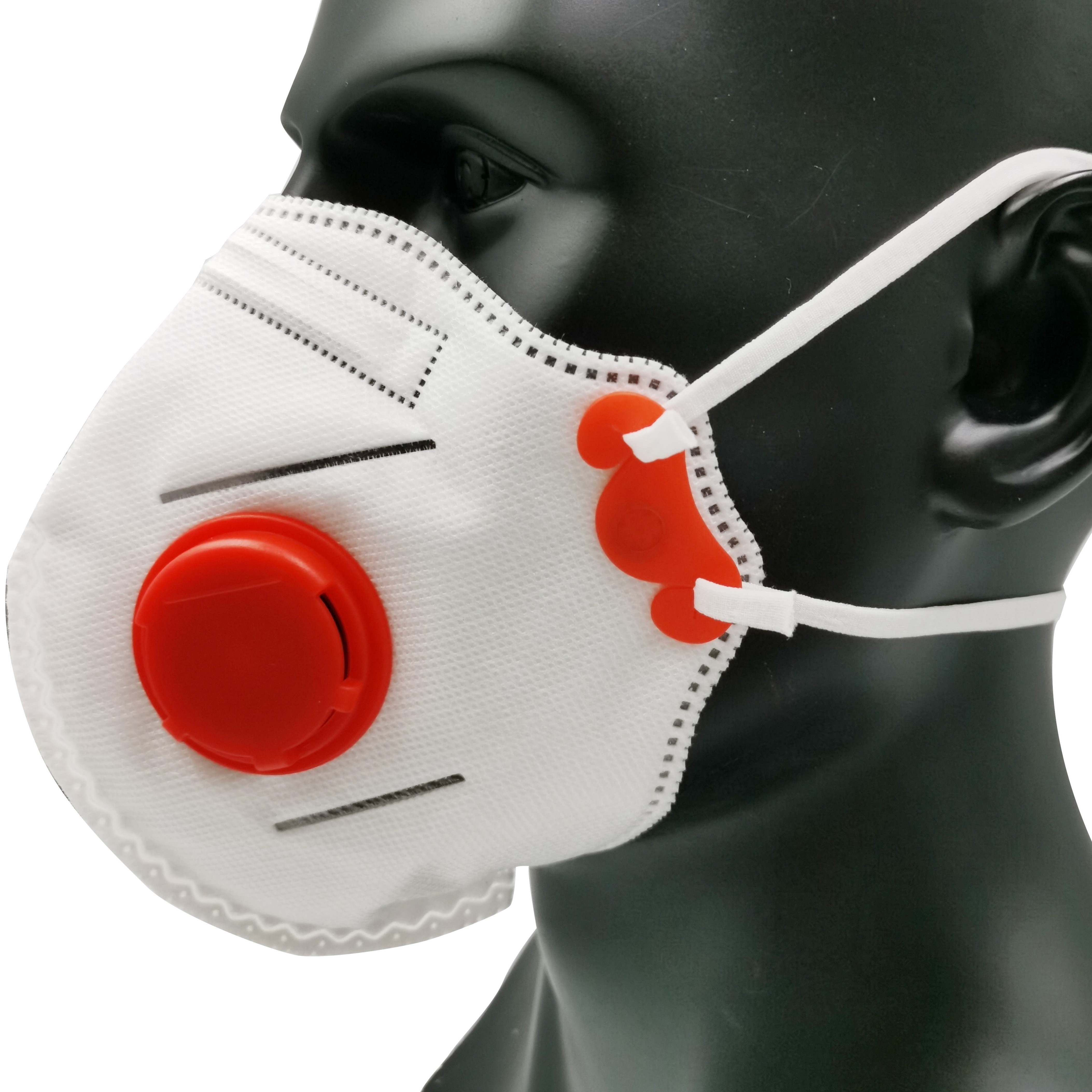 Rhycomme EU Whitelist PM2.5 EN149 CE P3 FFP3 NR Particulate Masks Masques Maschera With Valve