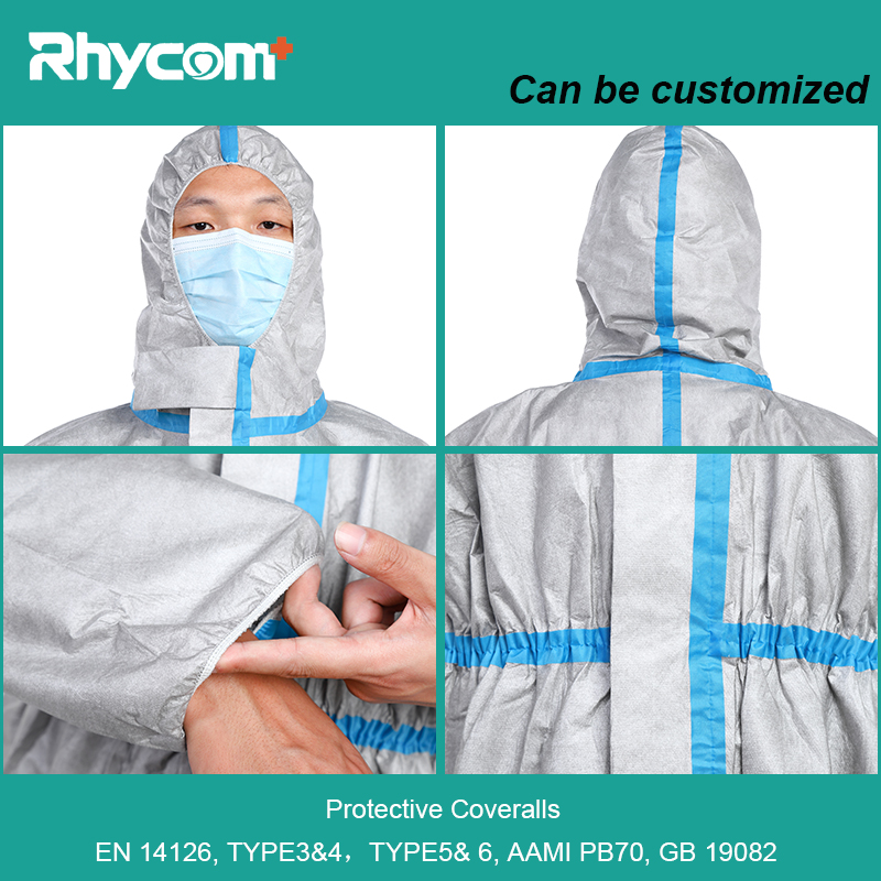 Rhycomme graphene antimicrobial disposable protective suit