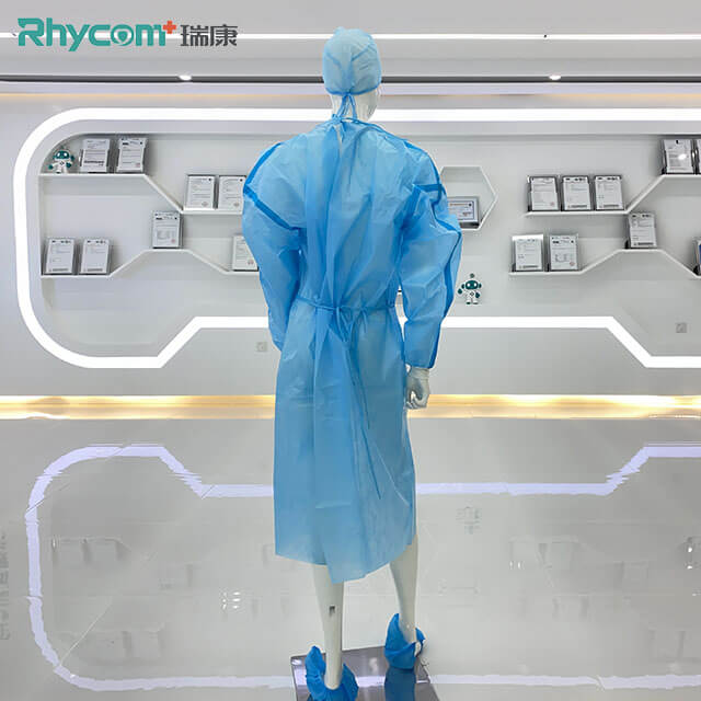 Rhycomme Level 3 Hospital PP PE Isolation Disposable Gowns