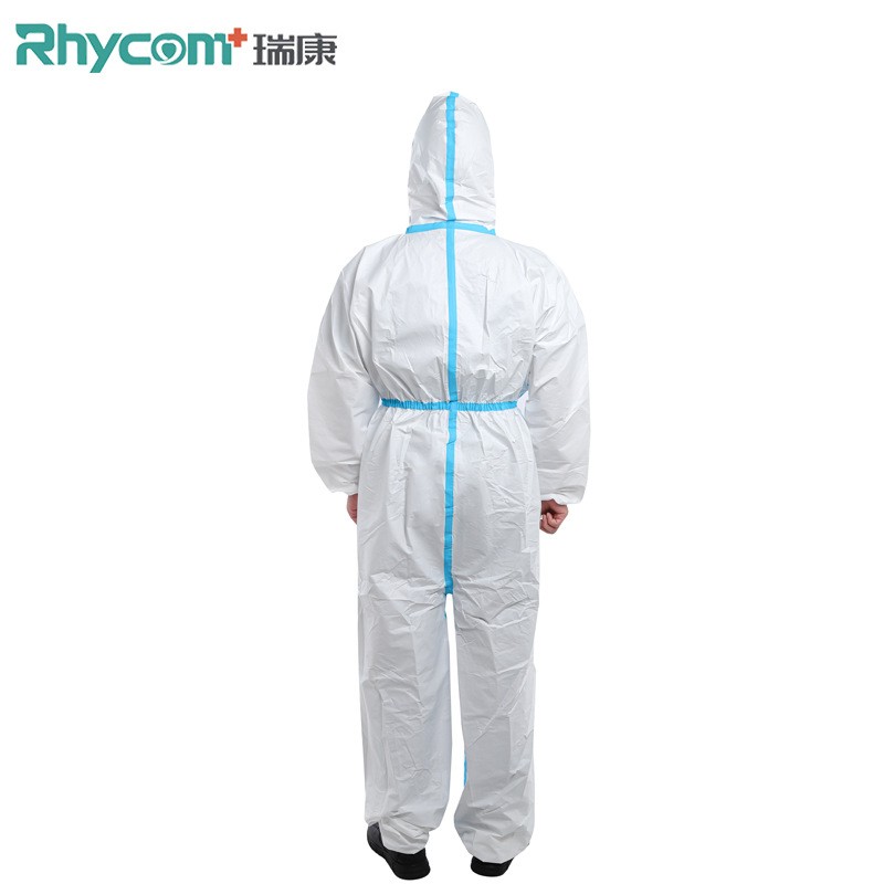 Rhycomme 65g Disposable Coveralls Disposable Protective Gowns